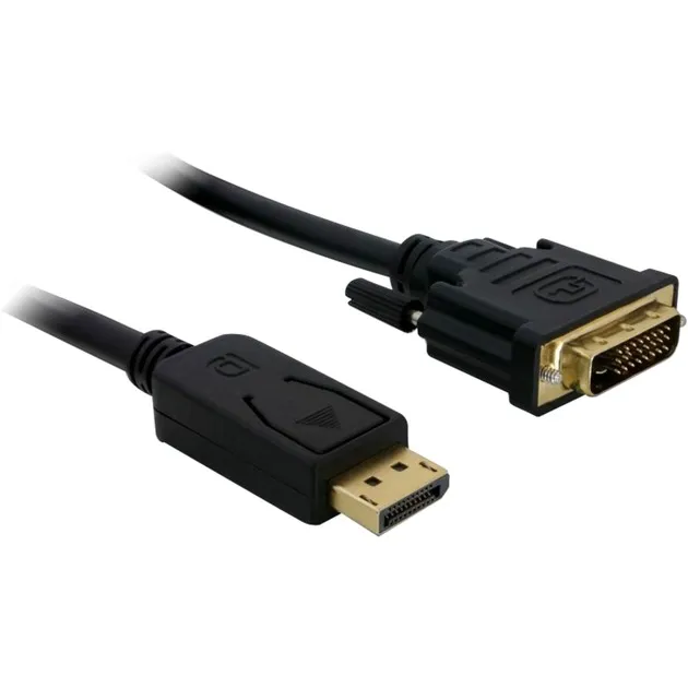 Displayport > DVI 24+1 St/St 2m DVI-D, Adattatore