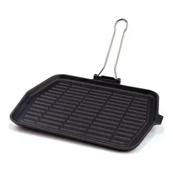 Bistecchiera Ghisa (36x28cm) DIETELLA CHEF Nero 02160280GBS