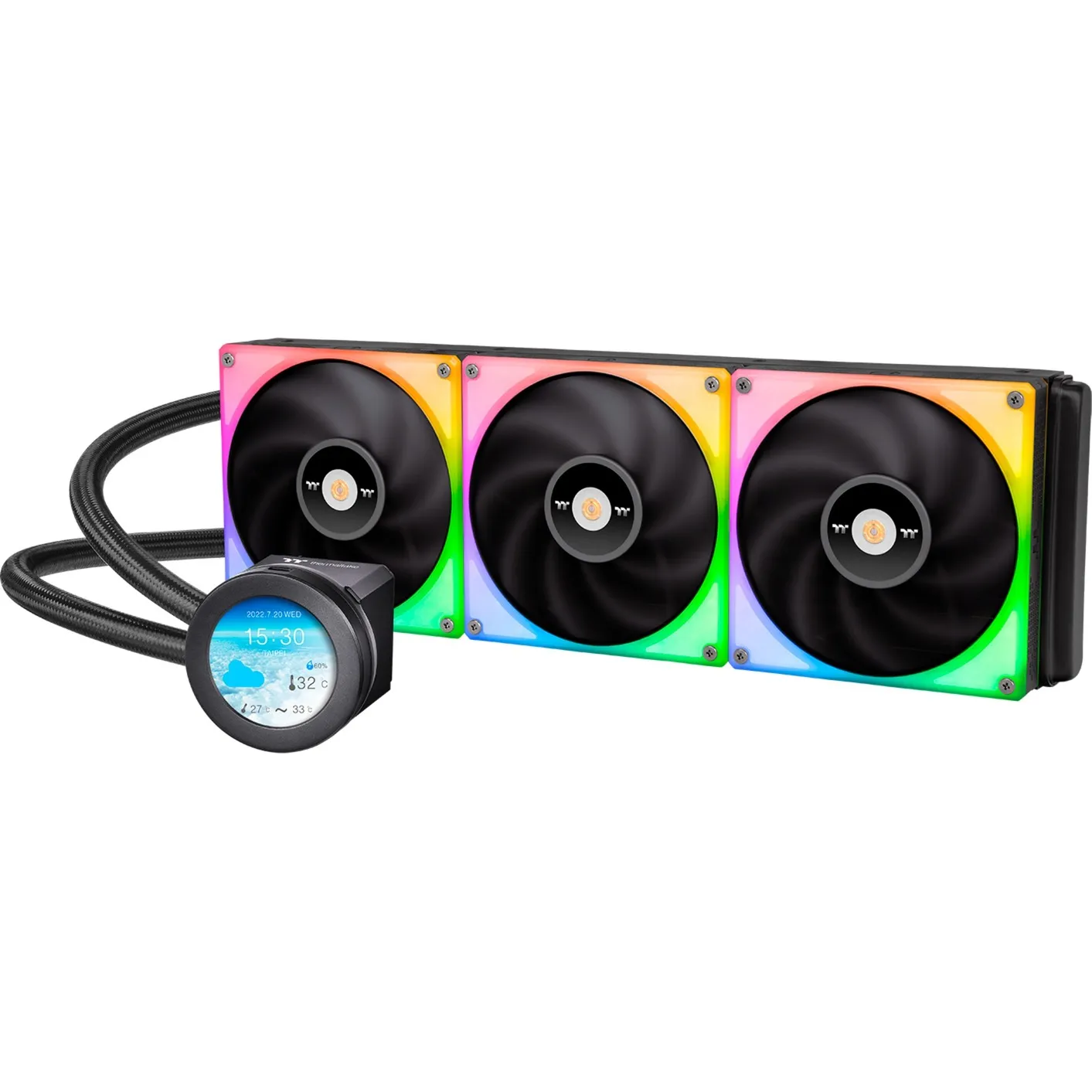 TOUGHLIQUID Ultra 420 RGB AIO Liquid Cooler 420mm, Raffreddamento ad acqua