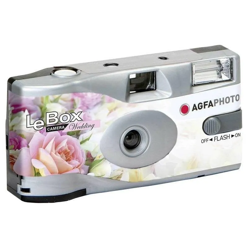 Fotocamera Agfaphoto LeBox Wedding flash 27 pose ISO400 usa e getta