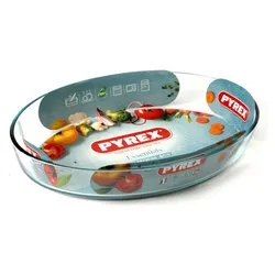 Pirofila Vetro temperato (21x13x5cm) ovale Trasparente 221B000