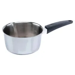 Casseruola Inox 18/10 (10cm) conica con manico bakelite TOMATTÒ CC001
