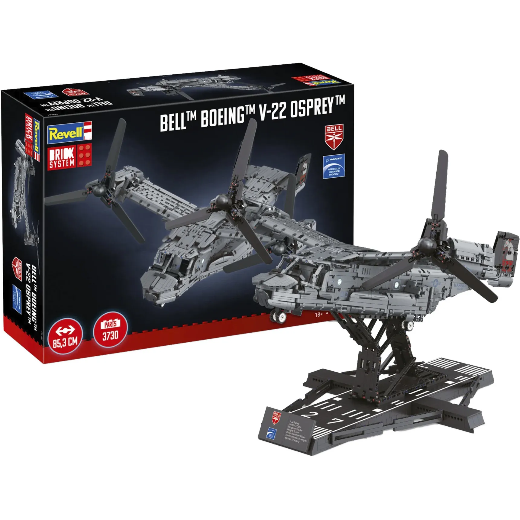 Bell Boeing V-22 Osprey - Brick System, Giochi di costruzione
