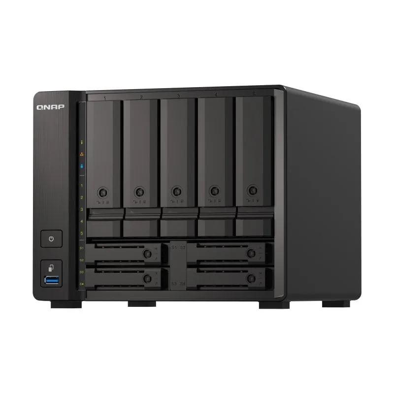 QNAP TS-H973AX NAS Tower Collegamento ethernet LAN Nero V1500B Nero