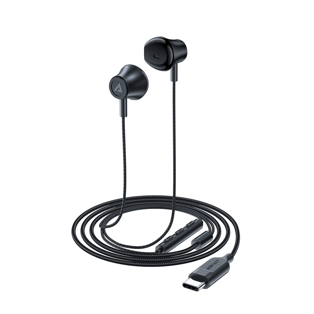 Auricolari USB-C Acefast L2, Nero