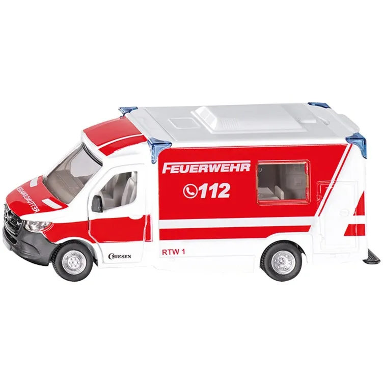 Mercedes-Benz Sprinter Miesen Type C Ambulance Modello di ambulanza Preassemblato 1:50, Veicolo modello