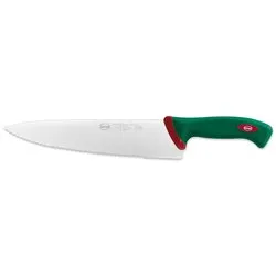 Coltello verdura trinciante seghettato lama(25cm) Inox PREMANA PROFESSIONAL Verde e Cromo 317625