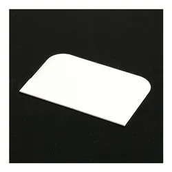 Raschietto Plastica taglia impasto 6 pz (13,8x9cm) PROFESSIONAL Bianco FV 880 3