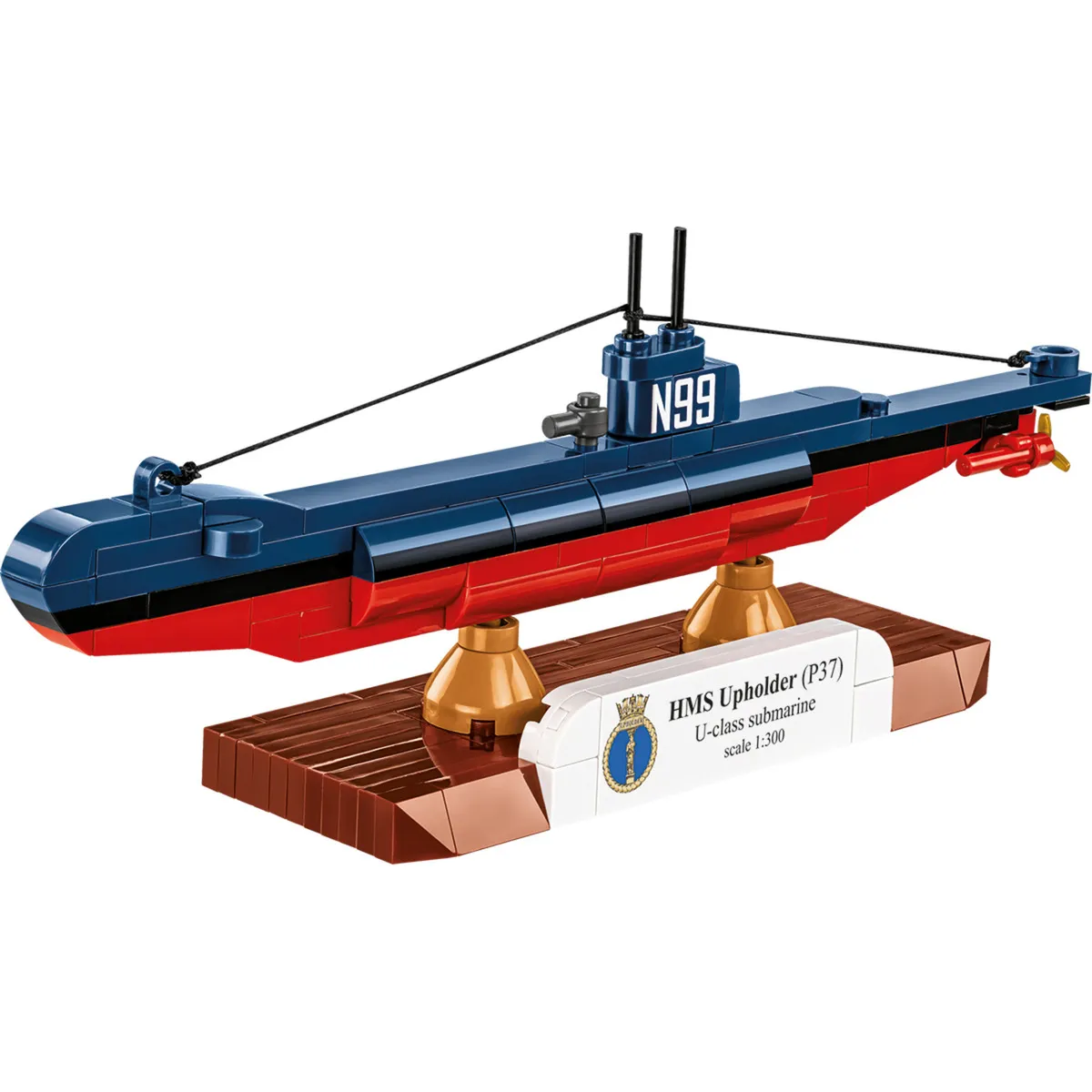Sottomarino classe U HMS Upholder (P37), Giochi di costruzione
