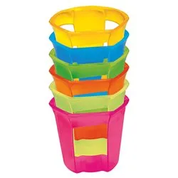 Porta bicchieri Oasi 6 pz Colori assortiti 495