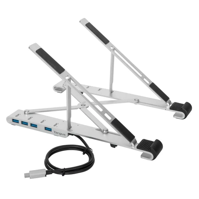 Supporto per laptop Targus con hub USB-A fino a 15,6"