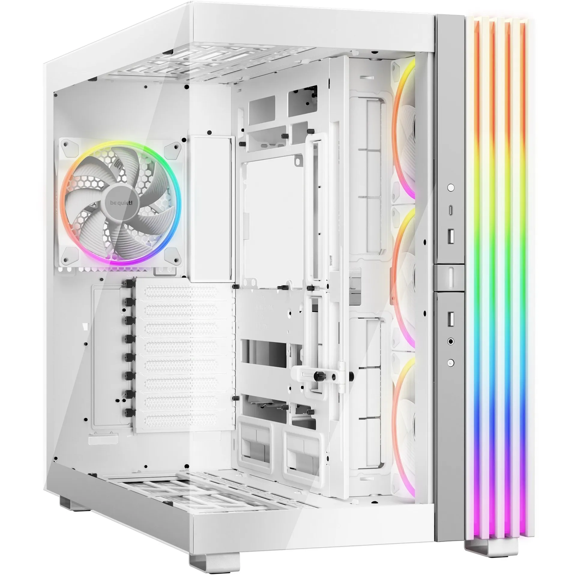 LIGHT BASE 900 FX White Full Tower Bianco, Torre grande telaio