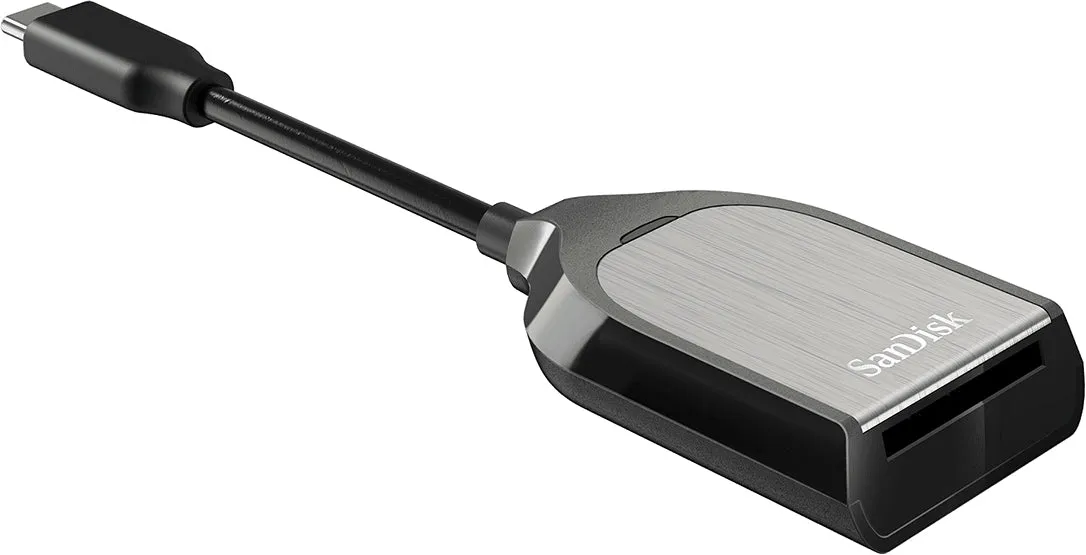 Lettore di schede SanDisk Extreme PRO USB-C, SD, grigio SDDR-409-G46