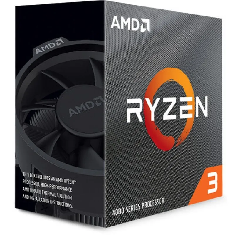 Scatola AMD Ryzen 3 4100 3,8 GHz