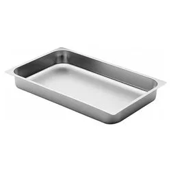 Teglia mod. 1/1 bordo piano Inox 18/10 (32,5x26,5cm) GASTRONORM 7TI11065