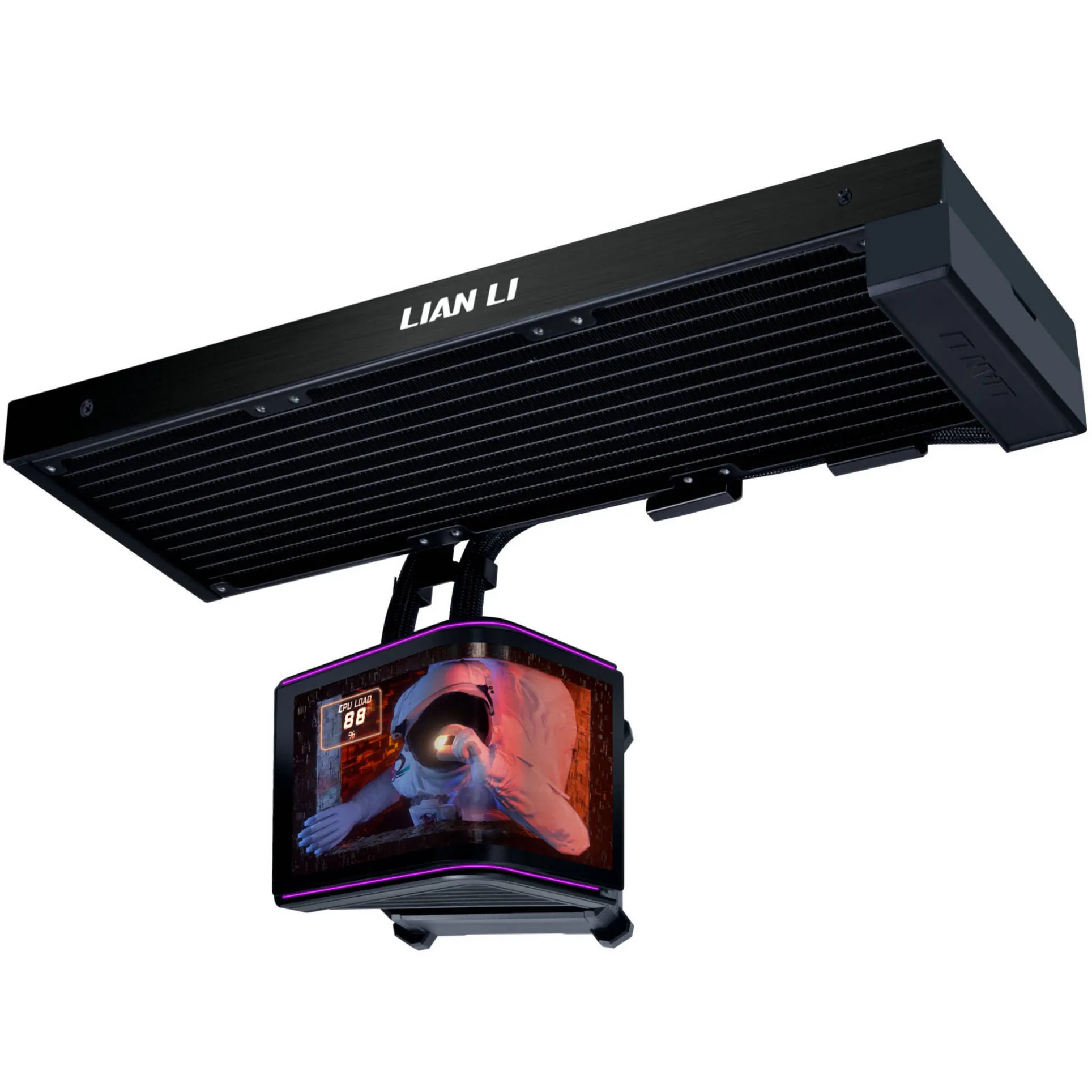 HydroShift II OLED Curved 360 Fanless, Raffreddamento ad acqua