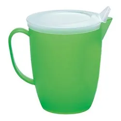 Caraffa plastica (1,25Lt) con coperchio FREEZING Assortito 420