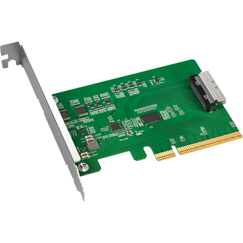 MB409A5 "EXLink" MCIO 8i (SFF-TA-1016) a adattatore PCIe 5.0 x8, Scheda di interfaccia