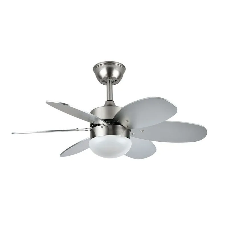 Ventilatore da Soffitto con Luce Fabrilamp Alves DC Motore 6 Velocità Telecomando Funzione Inverno