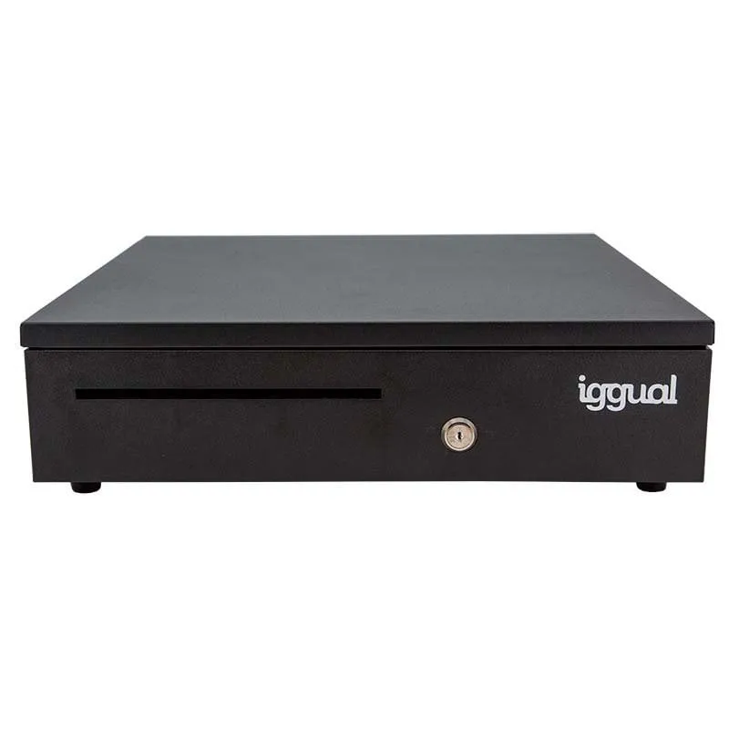 Cassetto contanti Iggual IRON-35 Nero