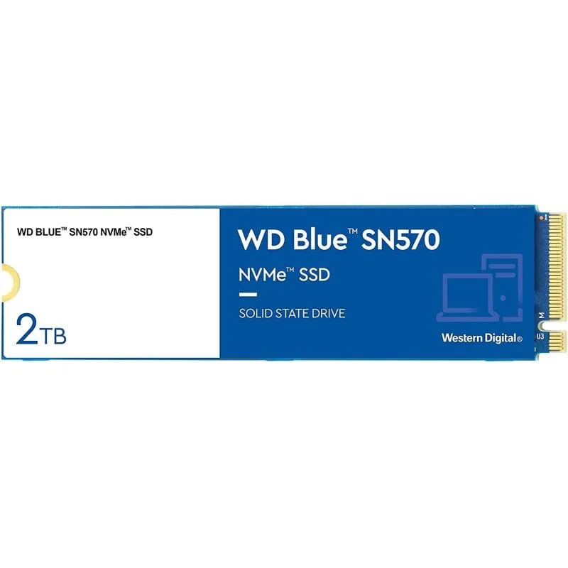 WD Blue SN570 SSD M.2 PCIe Gen3 x4 NVMe da 2 TB