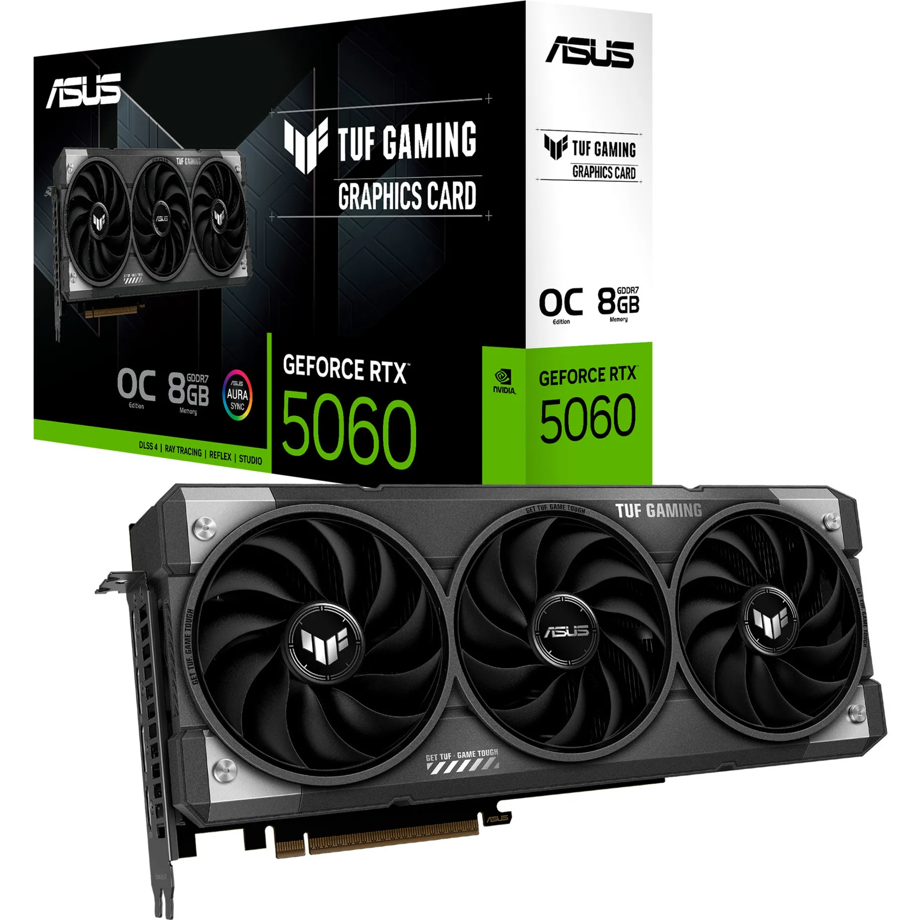 TUF Gaming TUF-RTX5060-O8G-GAMING NVIDIA GeForce RTX 5060 8 GB GDDR7, Scheda grafica