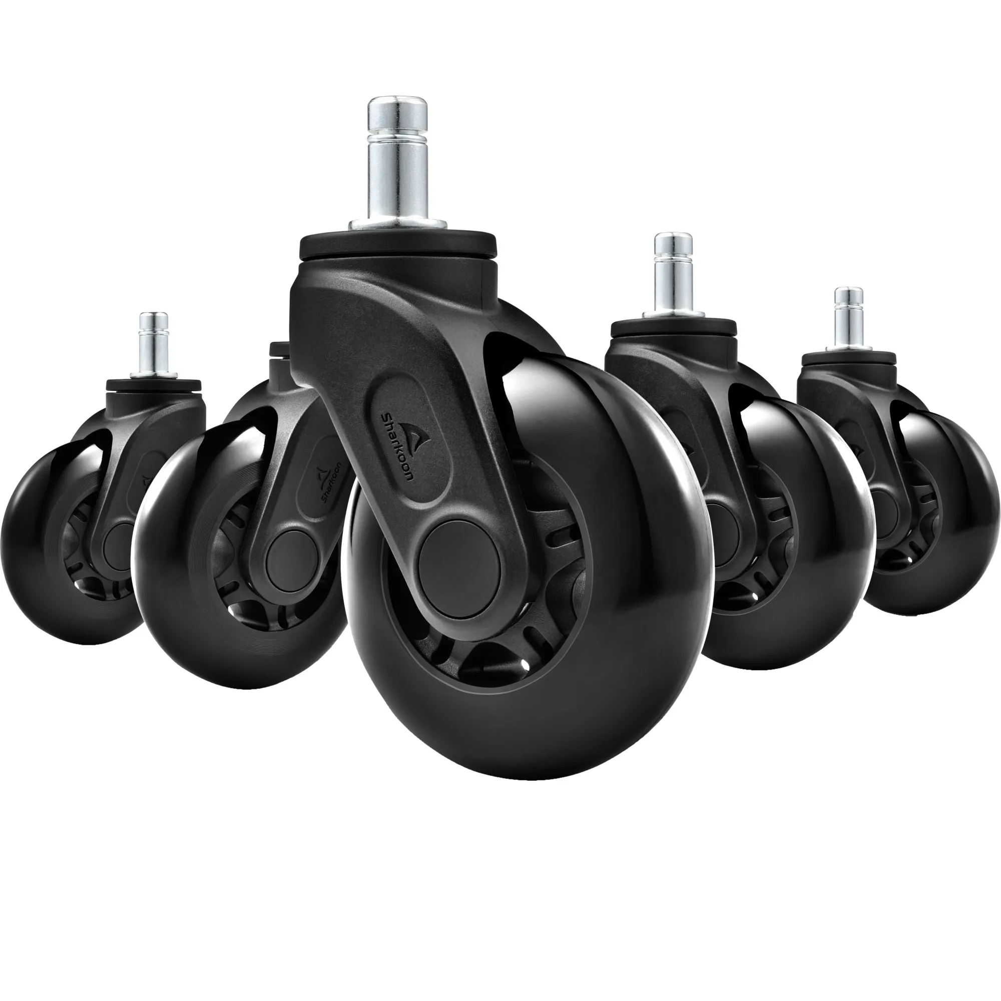 SW10 Nero Plastica Poliuretanica PU Rotelle, Rotolo