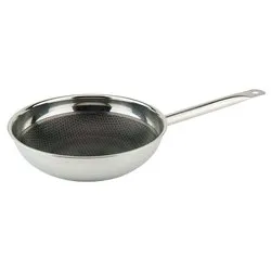 Wok Inox 18/10 antiaderente 1 manico (36cm) PROFESSIONALE AX ACTIVE Cromo lucido 15140360ICV