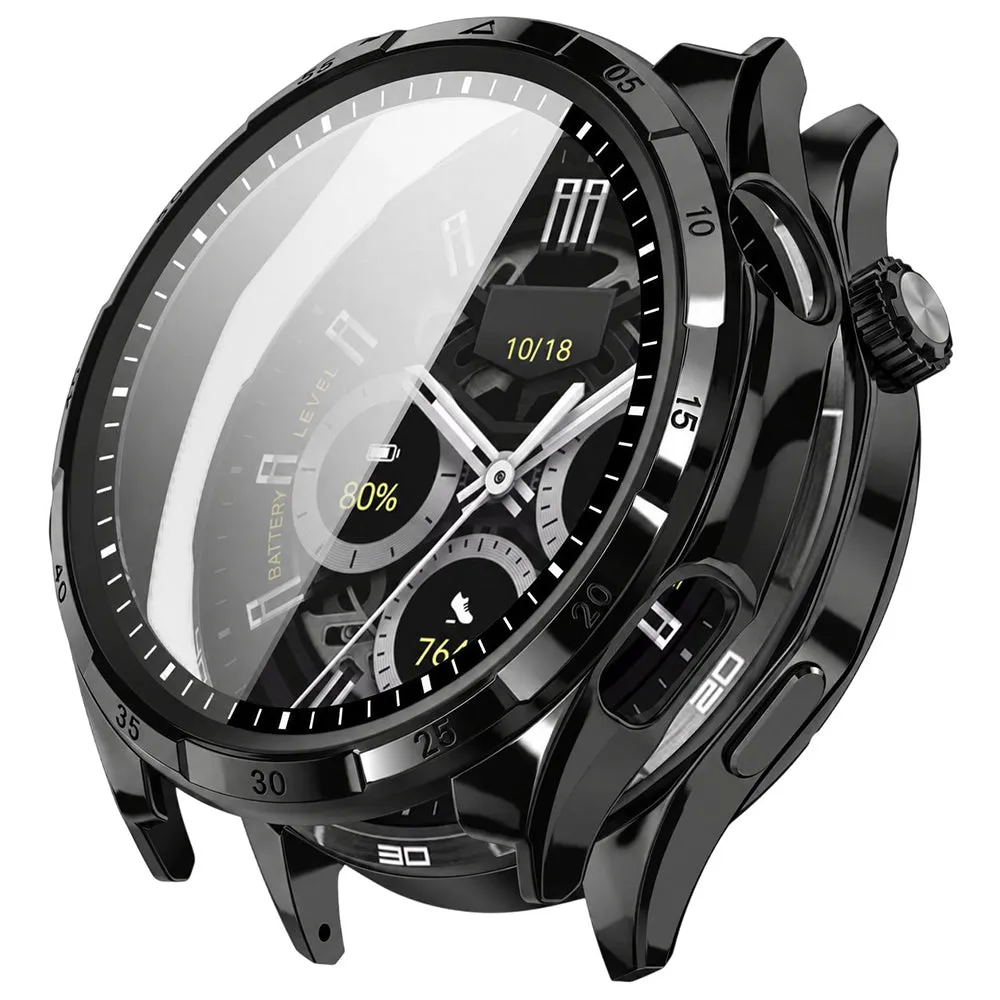 Cover Techsuit Defense360 Pro per Honor Watch 6, nera