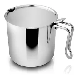 Bollilatte Inox (600ml) con coperchio IDEALE VPIIC09