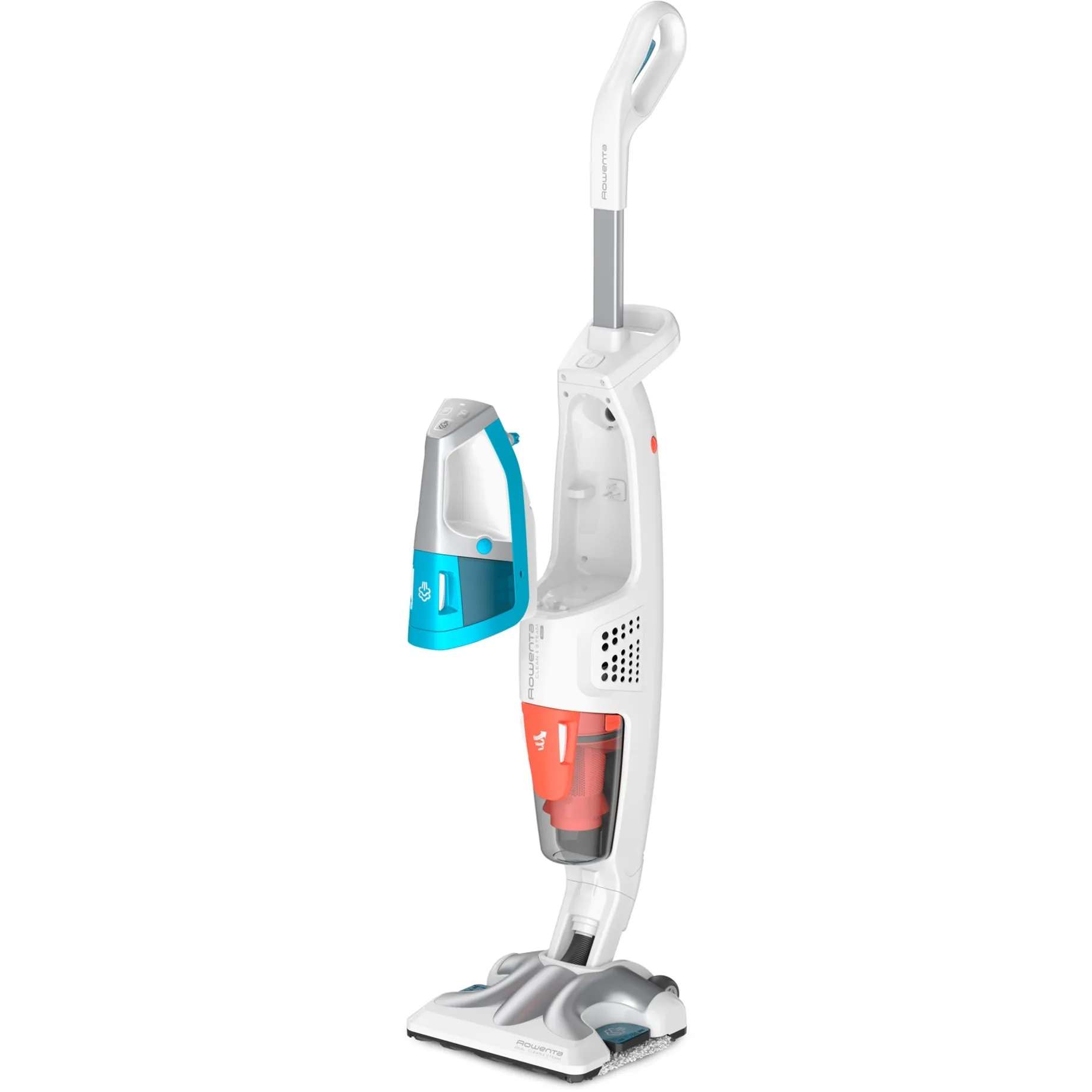 RY8544 Bianco, Blu, Pulitore a vapore