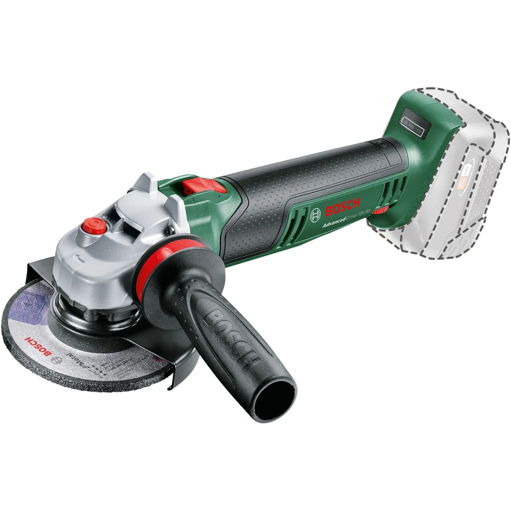 Advanced Grind 18V-80 smerigliatrice angolare 12,5 cm 12000 Giri/min 1,7 kg