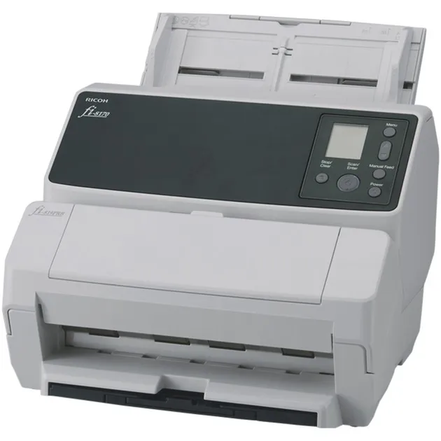 fi-8170 ADF + scanner ad alimentazione manuale 600 x 600 DPI A4 Nero, Grigio, Input scanner