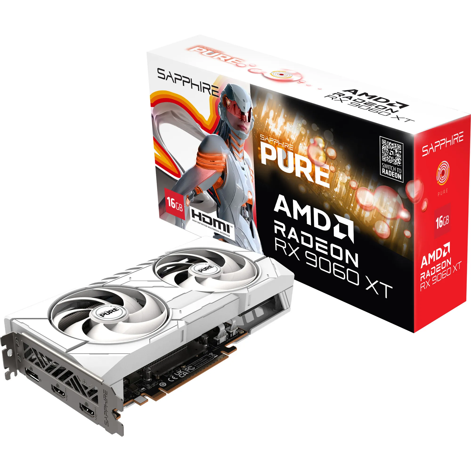 Radeon RX 9060 XT PURE 16GB, Scheda grafica