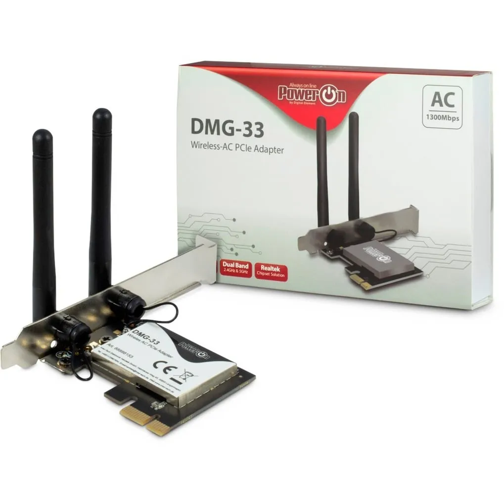 DMG-33 Interno WLAN 1300 Mbit/s, Adattatore Wi-Fi