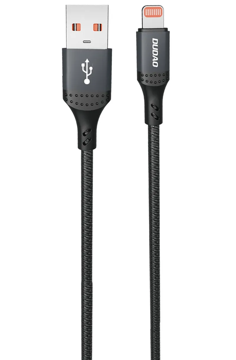 Cavo Dati e Ricarica USB-A - Lightning Dudao L3SL, 30W, 1,2m, Nero