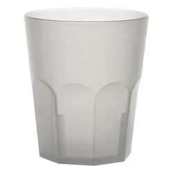 Bicchiere Acqua Plastica (320ml) FREEZING Bianco satinato 992