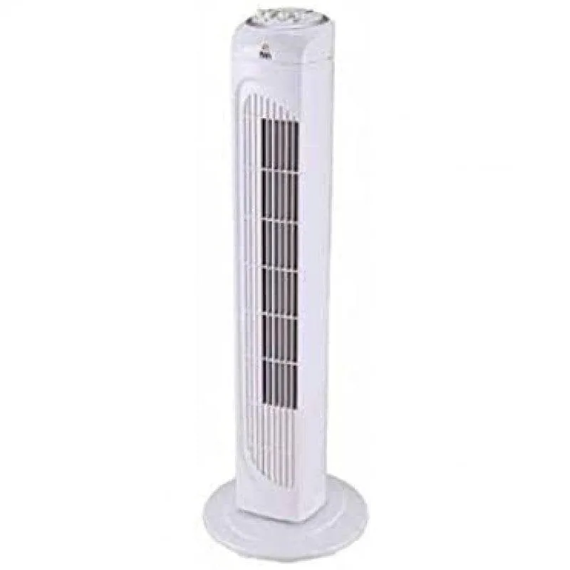 Ventilatore a Colonna Senza Pale Fm Calefacción VTR-20 45W 3 Velocità Oscillante Timer