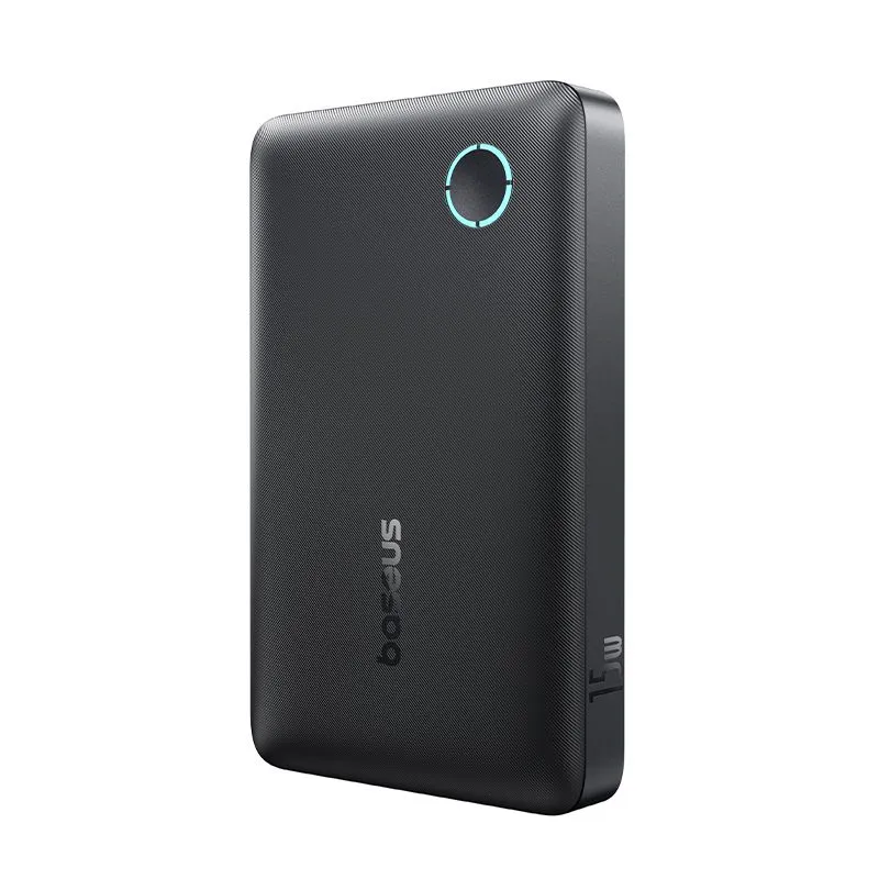 Batteria Esterna Baseus EnerFill FP11, 10000mAh, 15W, 1 x USB-A - 1 x USB-C, Nera P1008210C123