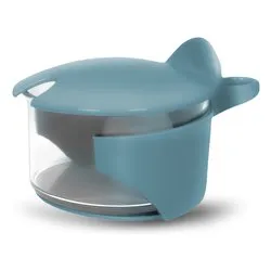 Formaggiera Plastica (9x5,5cm) Jolly COLOR STYLE Azzurro V10121300110