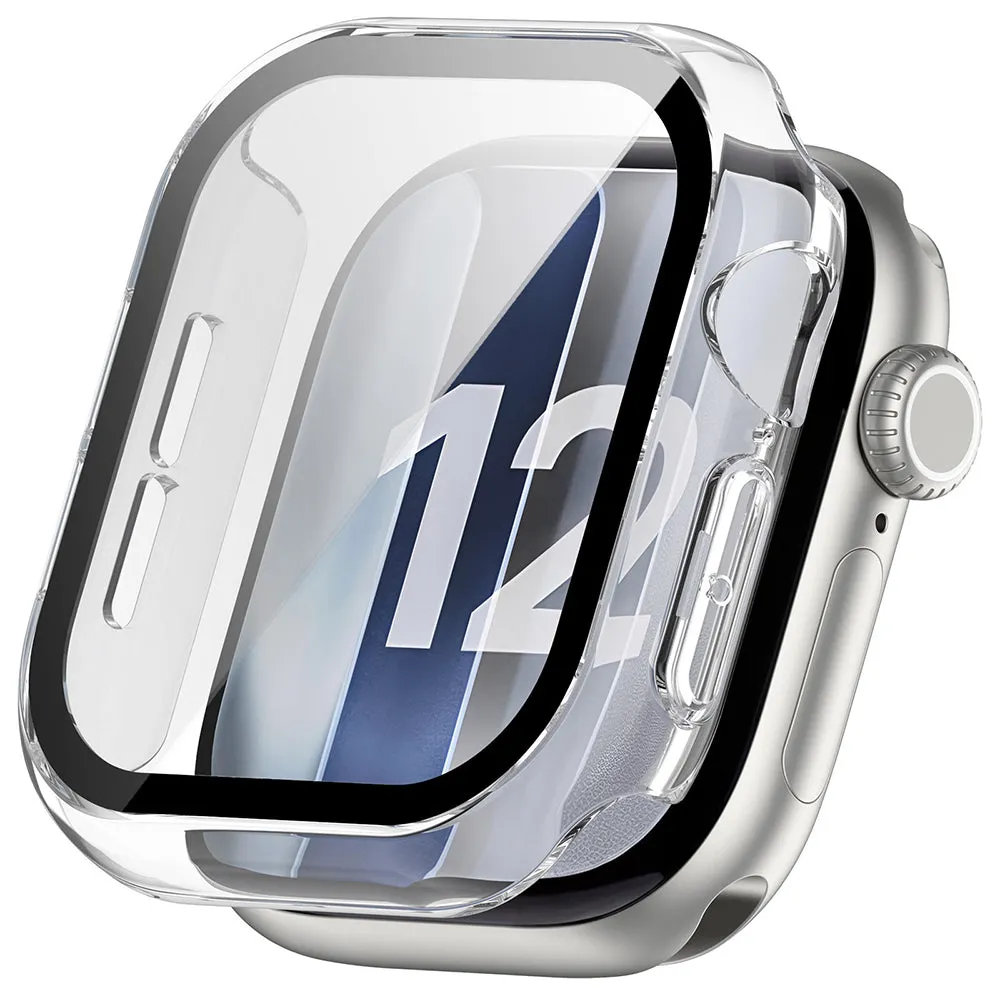 Custodia Techsuit Defense360 Pro per Apple Watch 12 46mm, Trasparente
