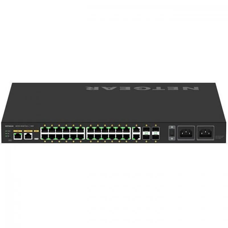 Switch gestito Netgear GSM4230UP 24 porte Gigabit Ethernet + 4 porte SFP