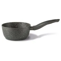 Casseruola Alluminio antiaderente (16cm) 1 manico MINERALIA Grigio BS4791629101