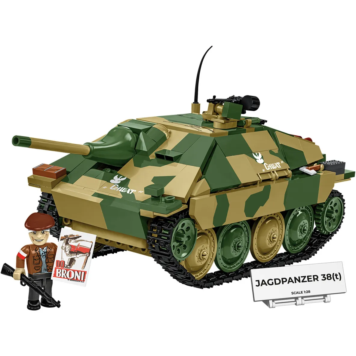 Jagdpanzer 38(t) "Chwat" (Brave), Giochi di costruzione