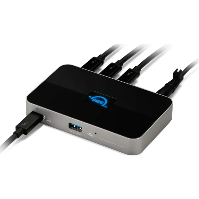 OWCTB4HUB5P replicatore di porte e docking station per notebook Cablato Thunderbolt Grigio