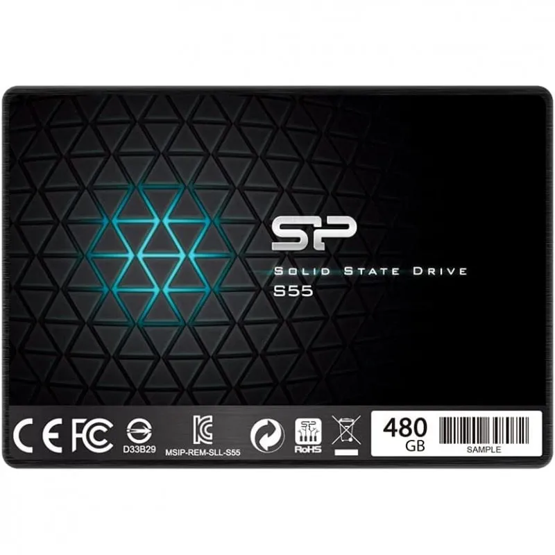 SSD Silicon Power Slim S55 da 2,5" 480 GB SATA 3