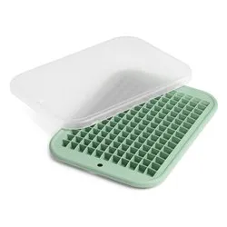 Formaghiaccio 165 cubetti (9x9mm) Cocktail con coperchio (19,5x14x1,3cm) DAILY Verde 357