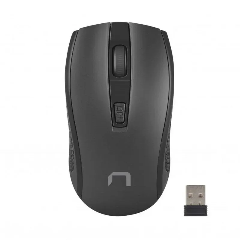 Mouse ottico wireless Natec Jay 2 1600 DPI Nero