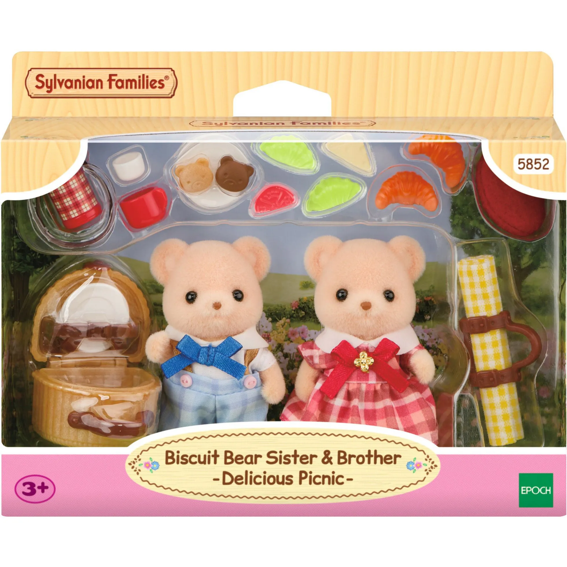 Fratelli Orso Biscotto - Delizioso Picnic, Giochi di costruzione