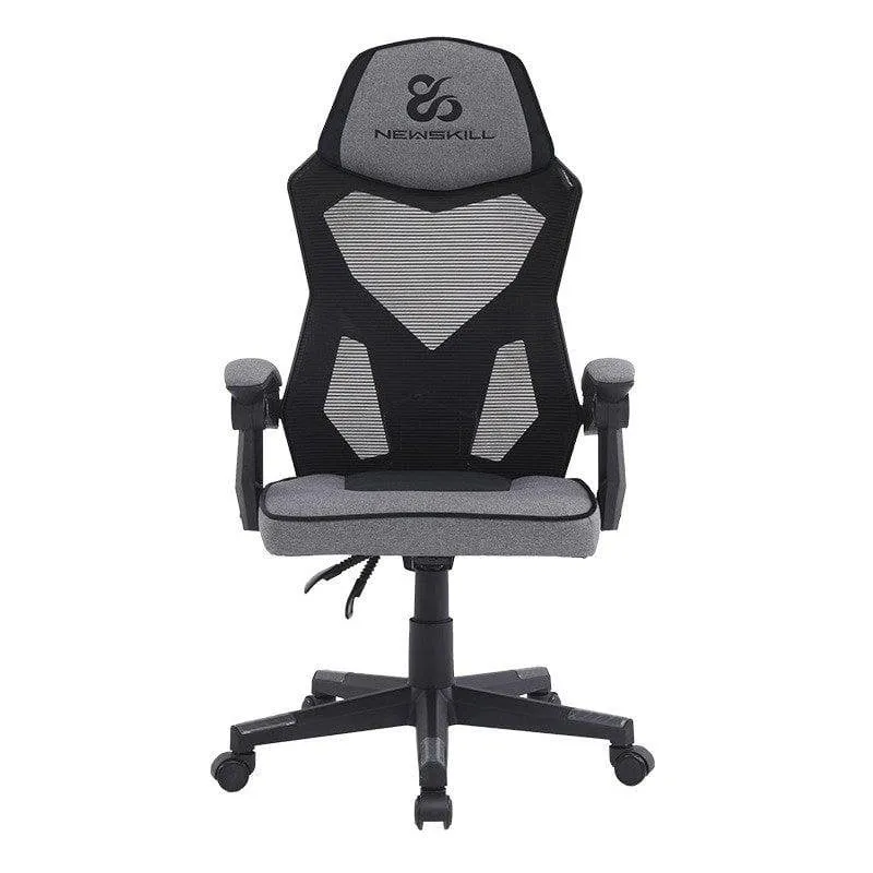 Sedia gaming Newskill Eros con rete ergonomica Grigio